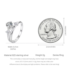 Sparkling Zircon Ring