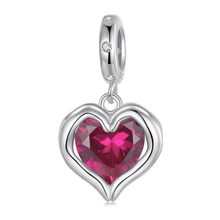 Forever Love Heart Charm