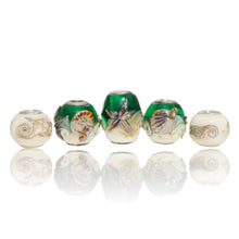 Sea World  Set of 5 Beads