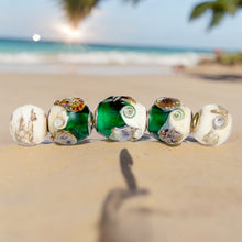 Sea World  Set of 5 Beads