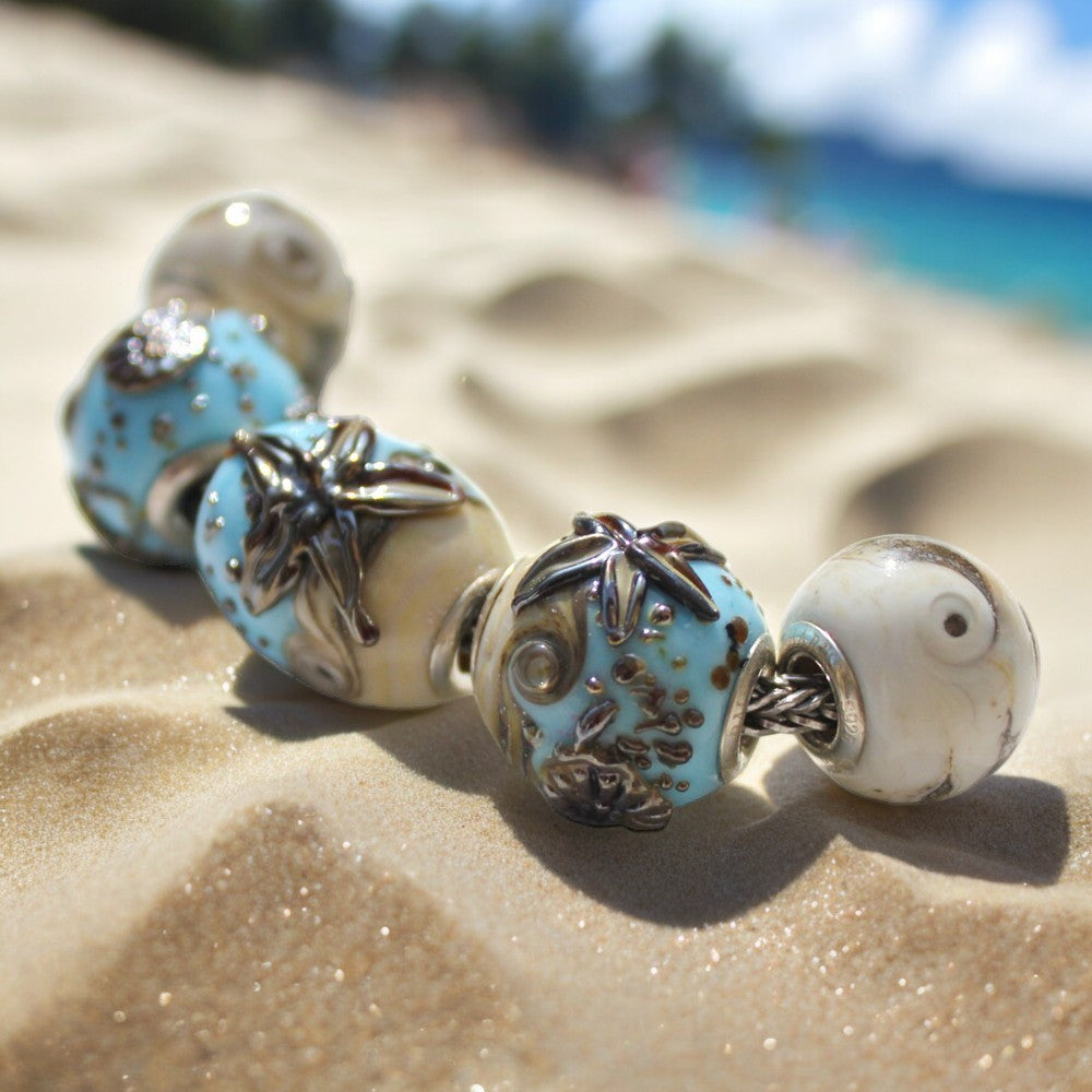 Neptune's Symphony Set of 5 beads