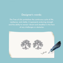 Tree of Life Stud Earrings