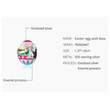 Charm Easter Egg With Bow