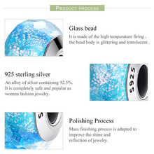 Blue Murano Glass Bead