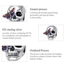 Charm Black Diablo Skull