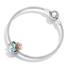 Charm Bird in Tulips