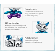 Colorful Flying Dragon Charms