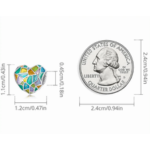 Charm Colorful Love Window