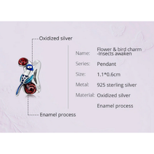 Bird In Flower Pendant