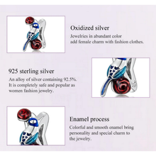 Bird In Flower Pendant