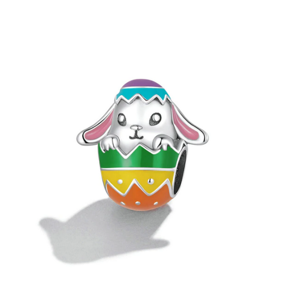 Charm Bead Rabbit Easter Egg