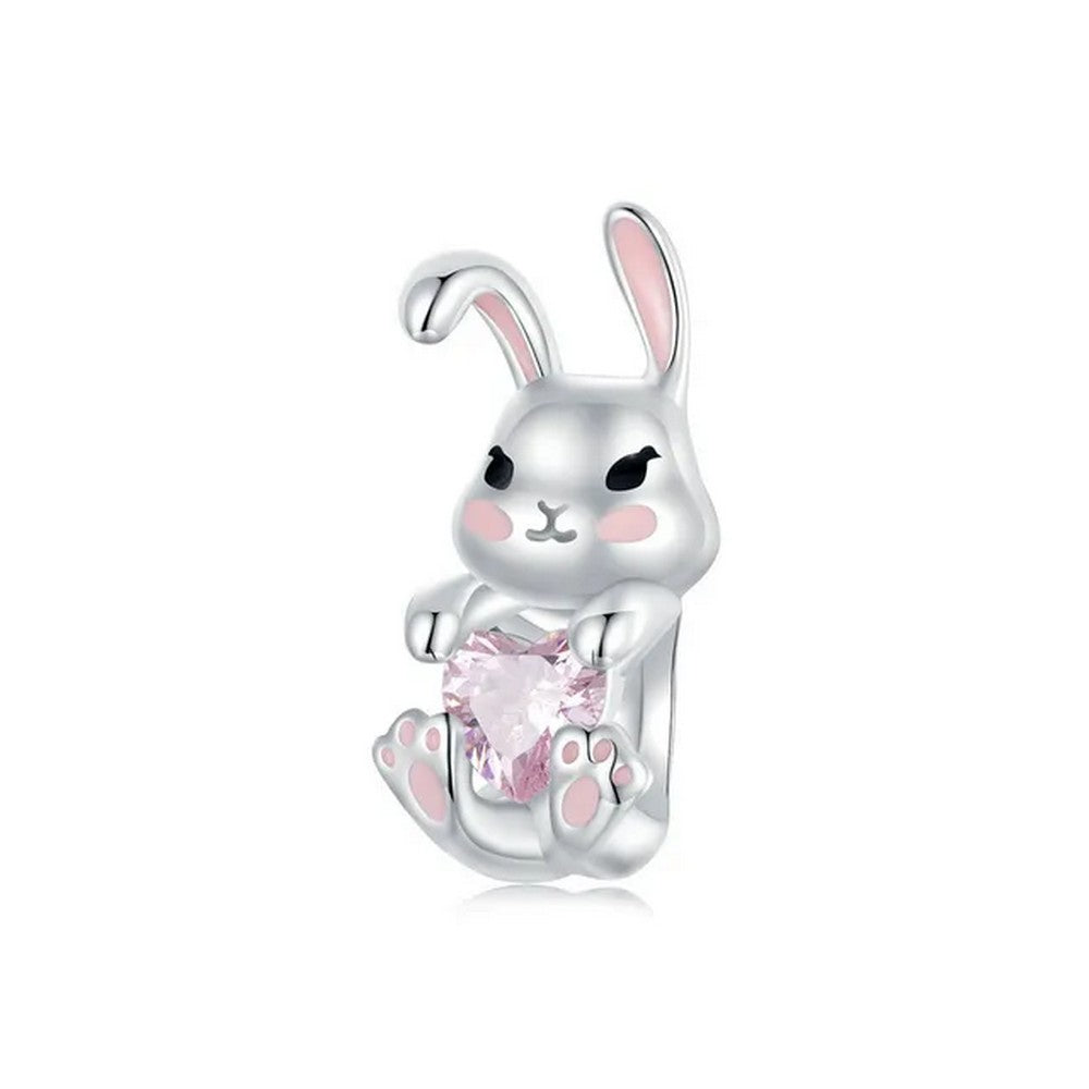 Pink Rabbit Charm