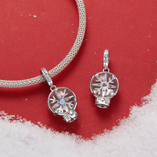 Christmas Snowflake Crystal Ball Pendant