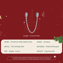 Christmas Holly Safety Chain