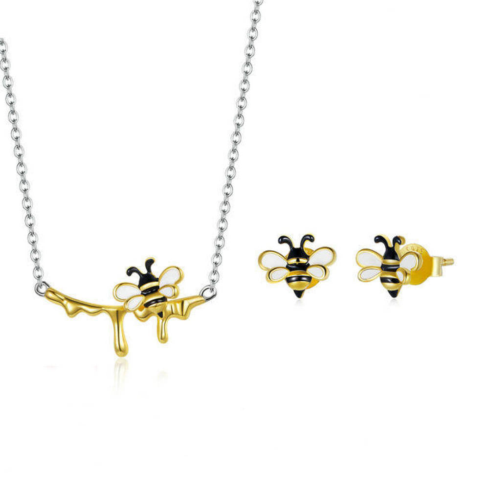 Lovely Honey Bee Jewelry Set