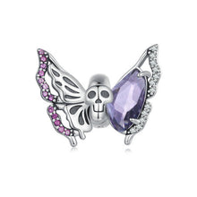 Skeleton Butterfly Charm