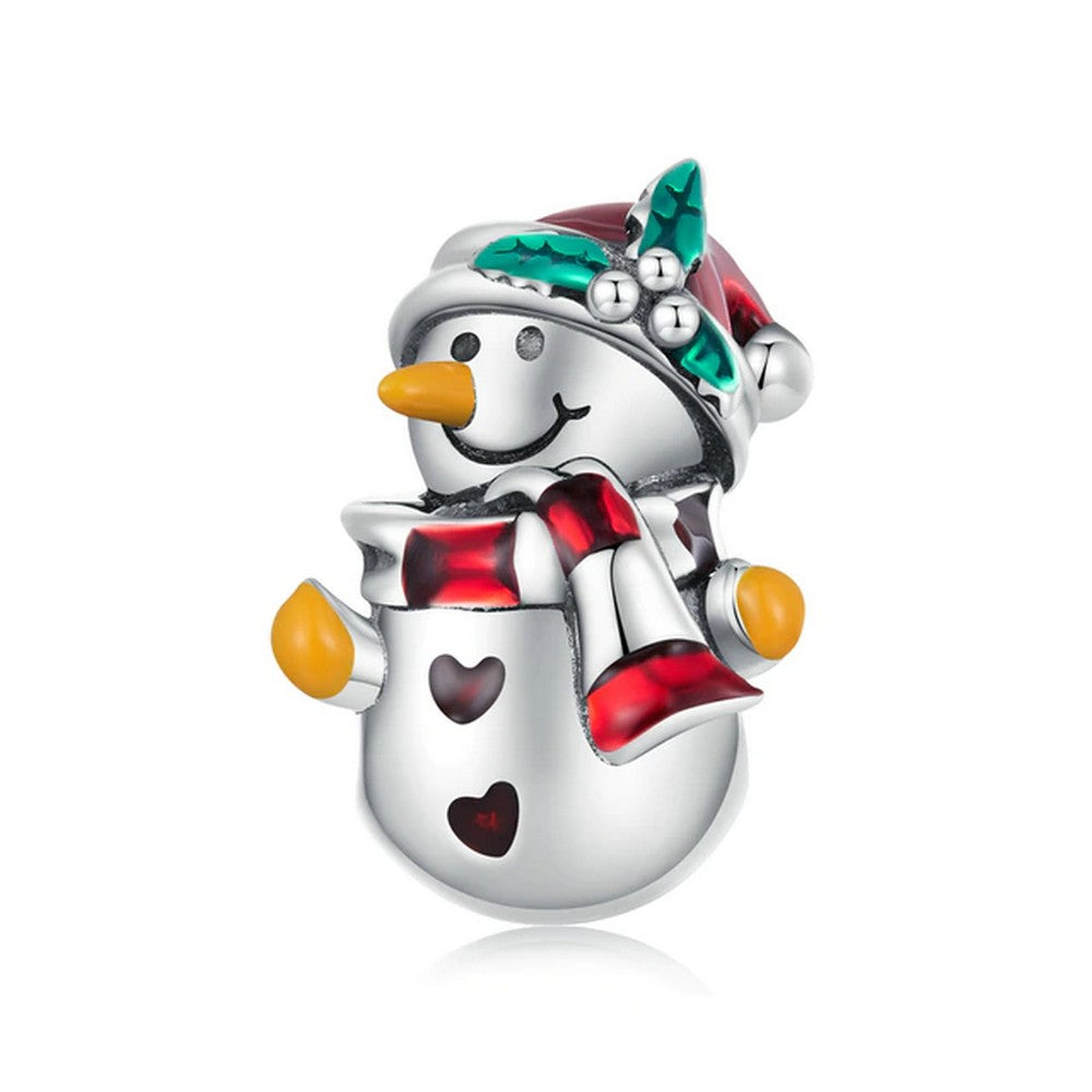 Christmas Snowman Charm