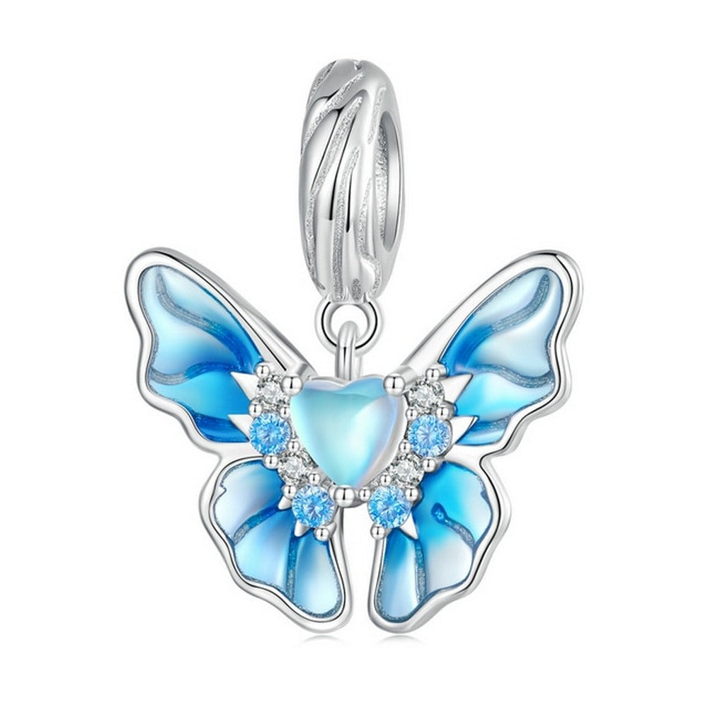 Blue Butterfly Charms