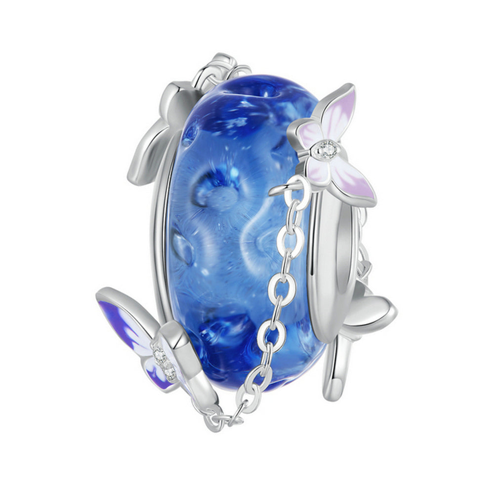 Butterfly Murano Glass Bead