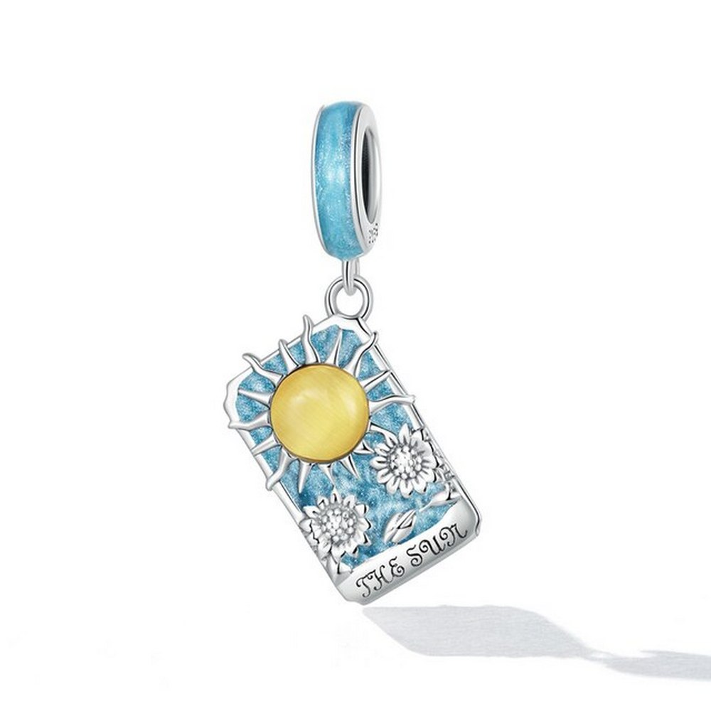 Sun Tarot Card Dangle Charm