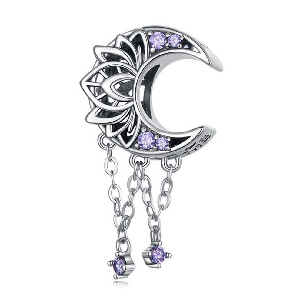 Purple Moon Charm