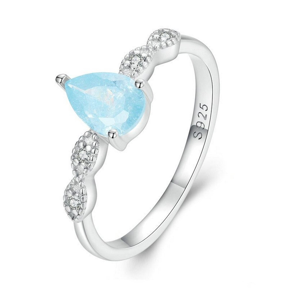 Ice Zircon Ring