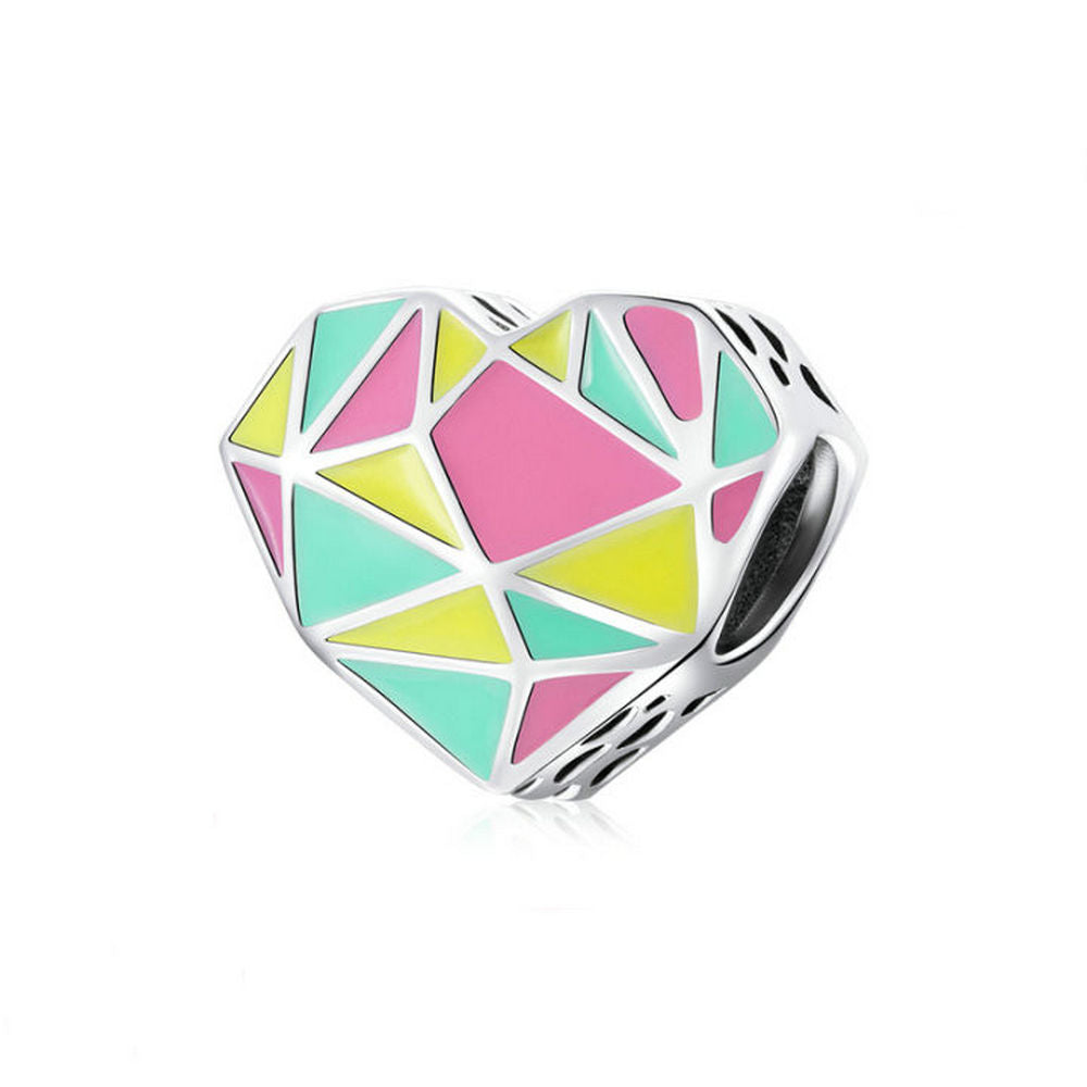 Charm Love Heart Colorful