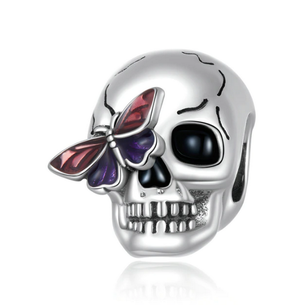 Charm Black Diablo Skull