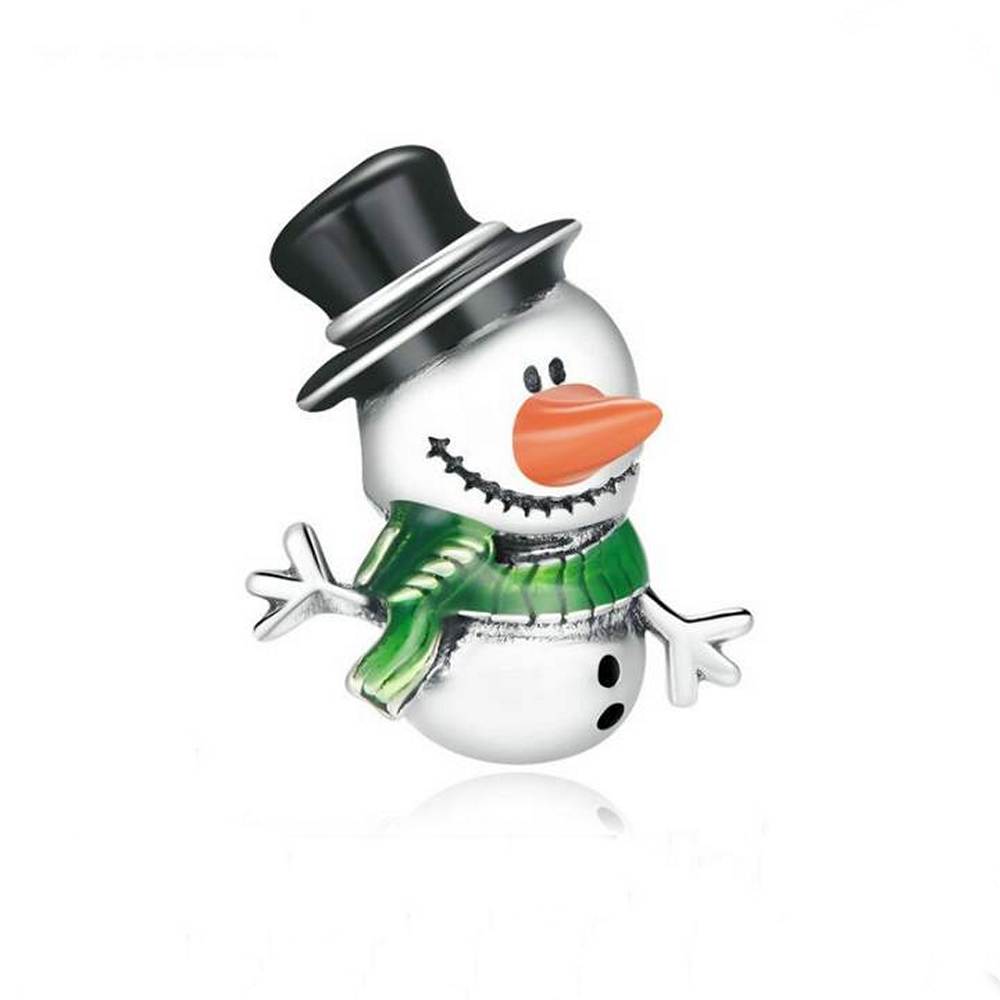 Little Snowman Merry Christmas Charm