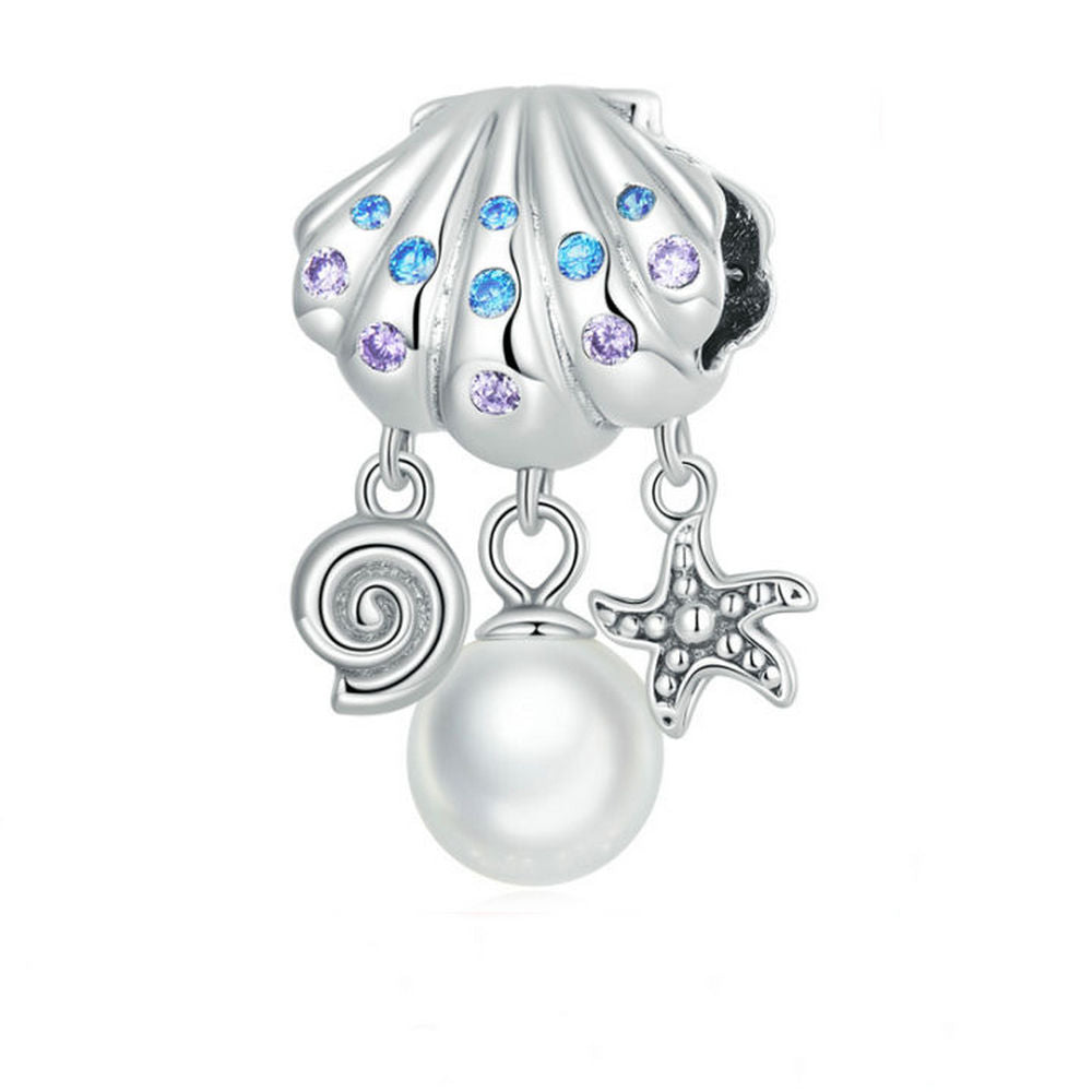 Charm Delicate Shell Pearl Pendant