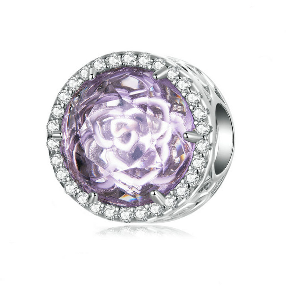 Exquisite Rose Charm