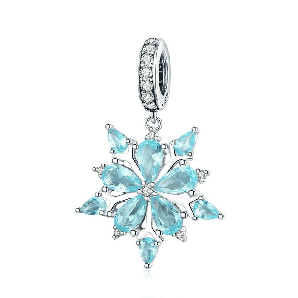 Winter Snowflake Blue