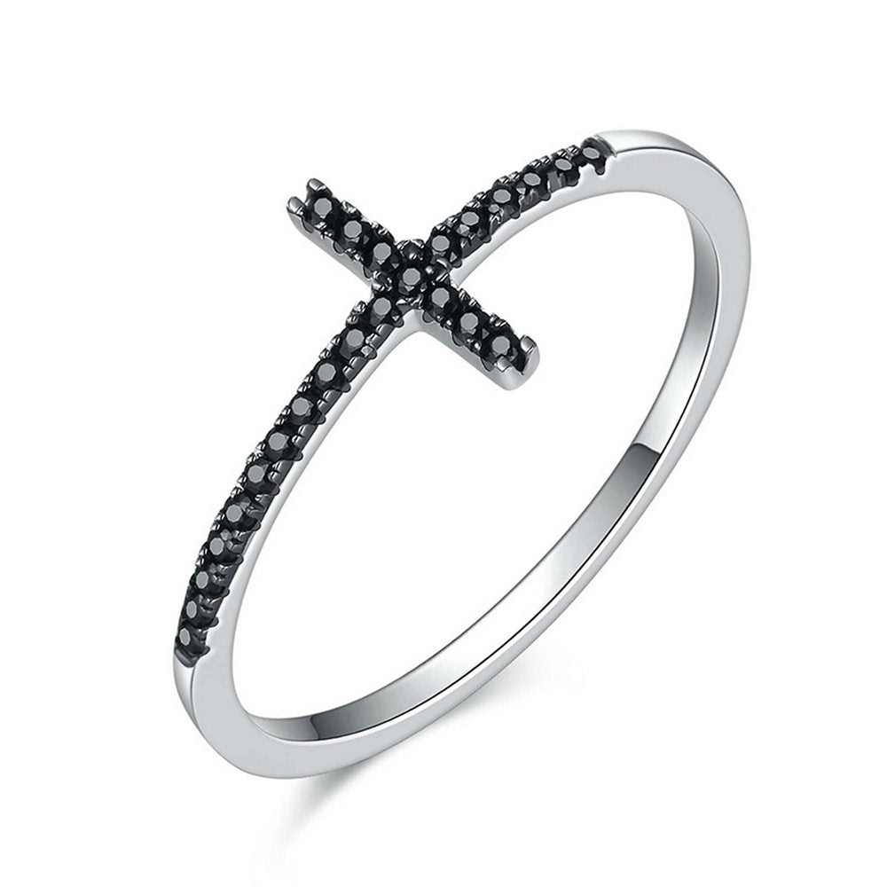 Faith Cross Shape Rings