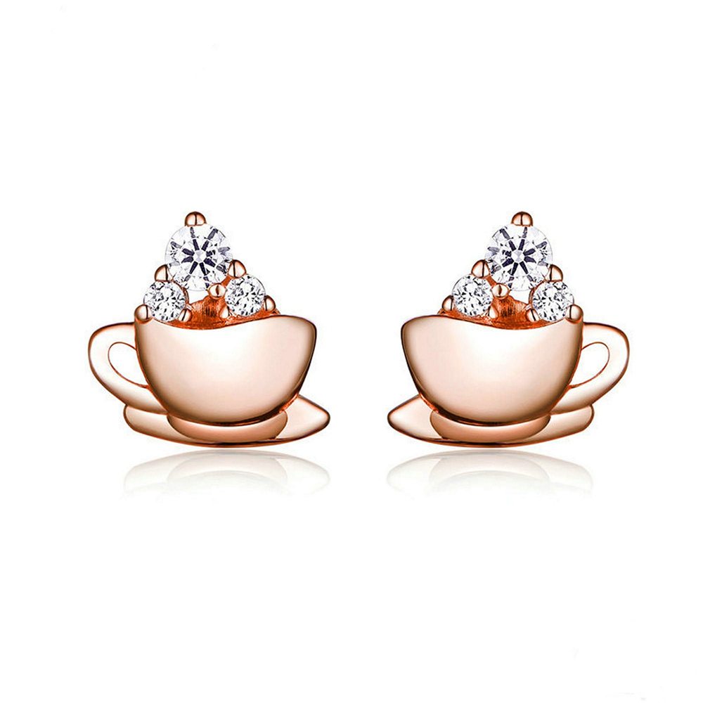 Coffee & Sugar Earrings