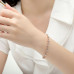 18K Rose Gold Plated Chain Bracelet for Women