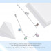 Simple Geometry Bracelet Colors Square Opal Stones