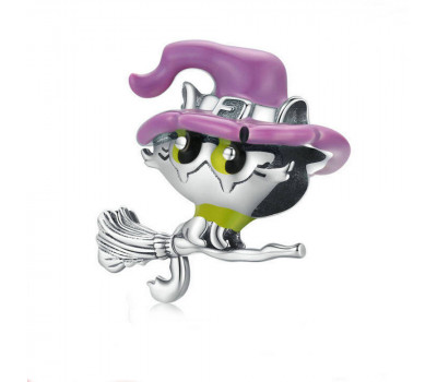   Witch cat  Charm