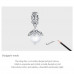 Dazzling Crystal Ball Charms Pendant