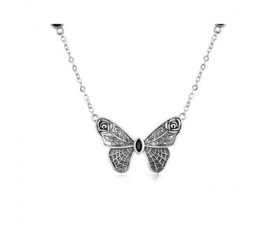 Винтажное ожерелье Большая бабочка