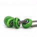Murano Glass Green Color Charm Bead 1pcs