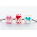 Tenderness of Love Pink Bead Charm 1 pcs