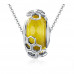 Honeycomb Bee Glass Beads