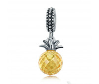 Radiant Pineapple Dangle Bead
