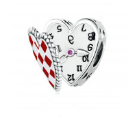 Шарм Симпатичные Часы с Красным Сердечком 