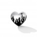 Cool Black & White Heart