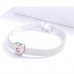 Pink Heart Clips Charm fit for Reflexions Bracelet