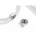 Diamond-shape Clip Charms fit for Reflexion Bracelet