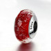 Fascinating Red Murano Glass Beads