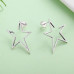 Delicate star earrings