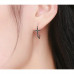 Vintage cross earrings